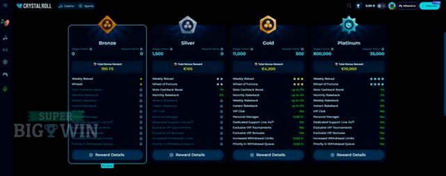 Crystal Roll Casino App