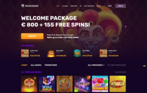 Duxcasino login
