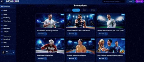 Boomerang Casino NL inloggen